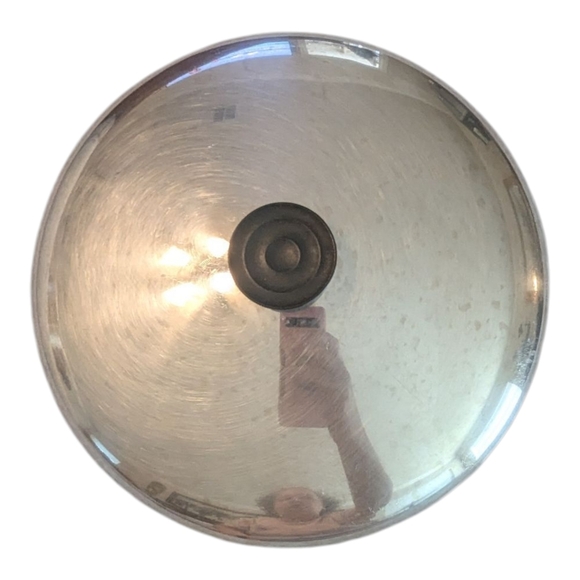 70s Revere Ware 1801 Stainless Steel Copper Clad 6Qrt #78 2 Handled Stock Pot - Picture 8 of 9